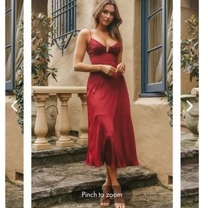 Selfie Leslie lake como dress